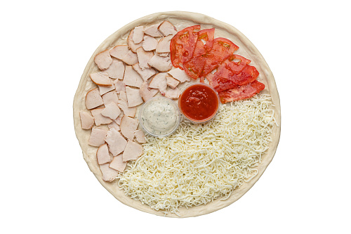 Курица, с чесночным соусом